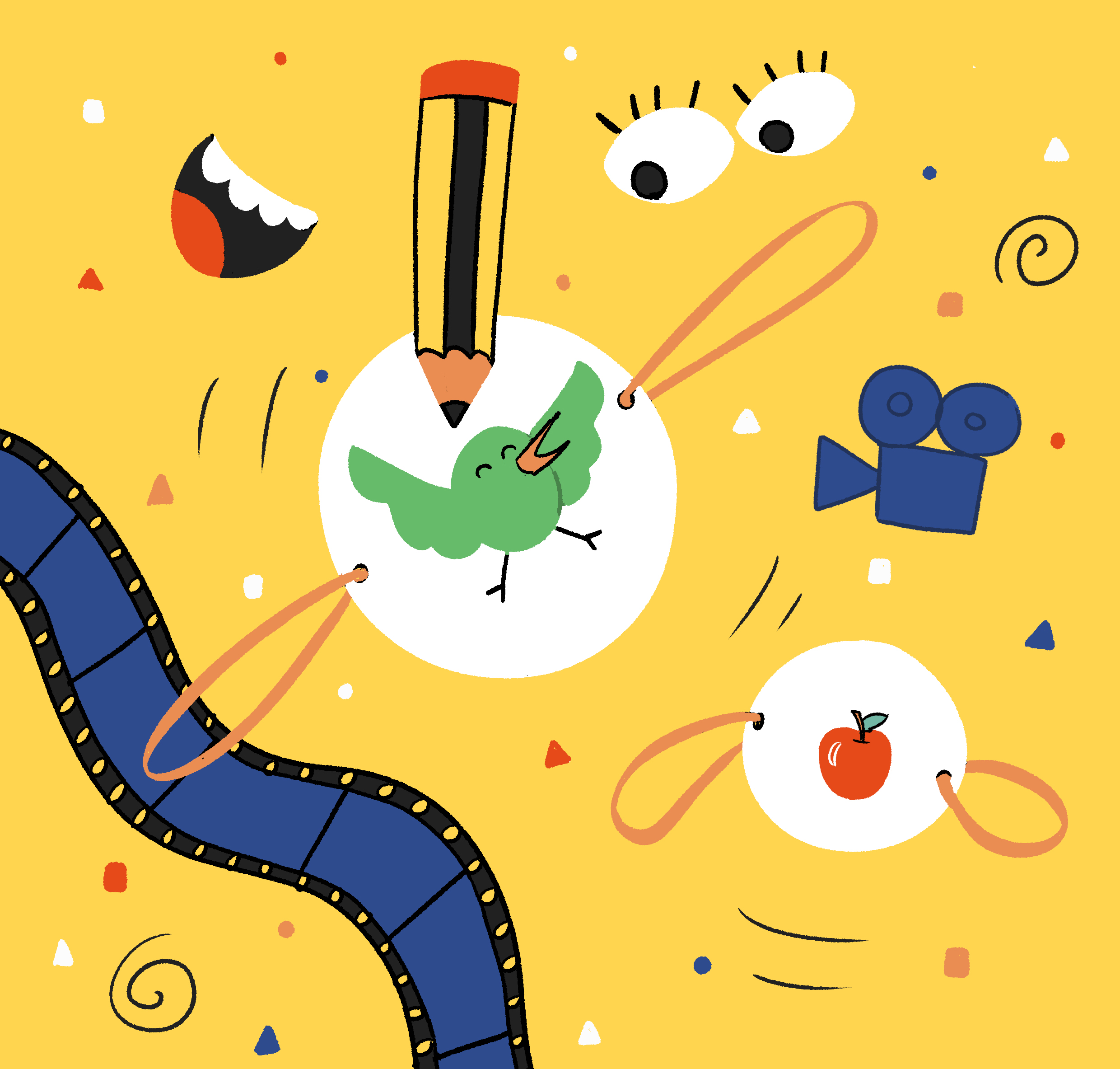 a magia da animação